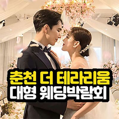 춘천웨딩박람회 7월 춘천 더테라리움 웨딩페어