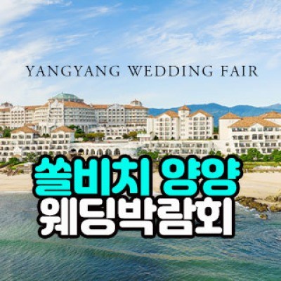 쏠비치 양양 웨딩박람회