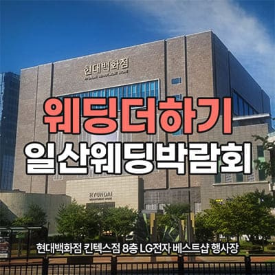 일산 킨텍스 웨딩박람회