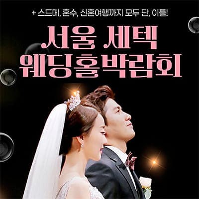 서울 세텍 웨딩홀페어