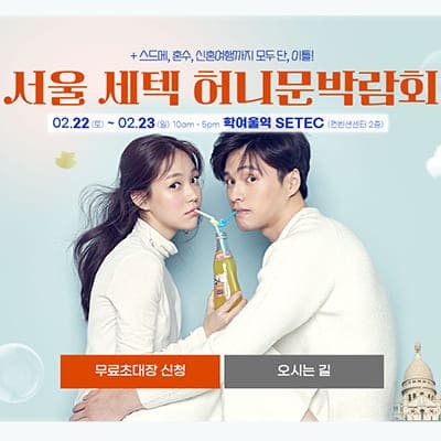 서울 세텍 허니문 신혼여행박람회